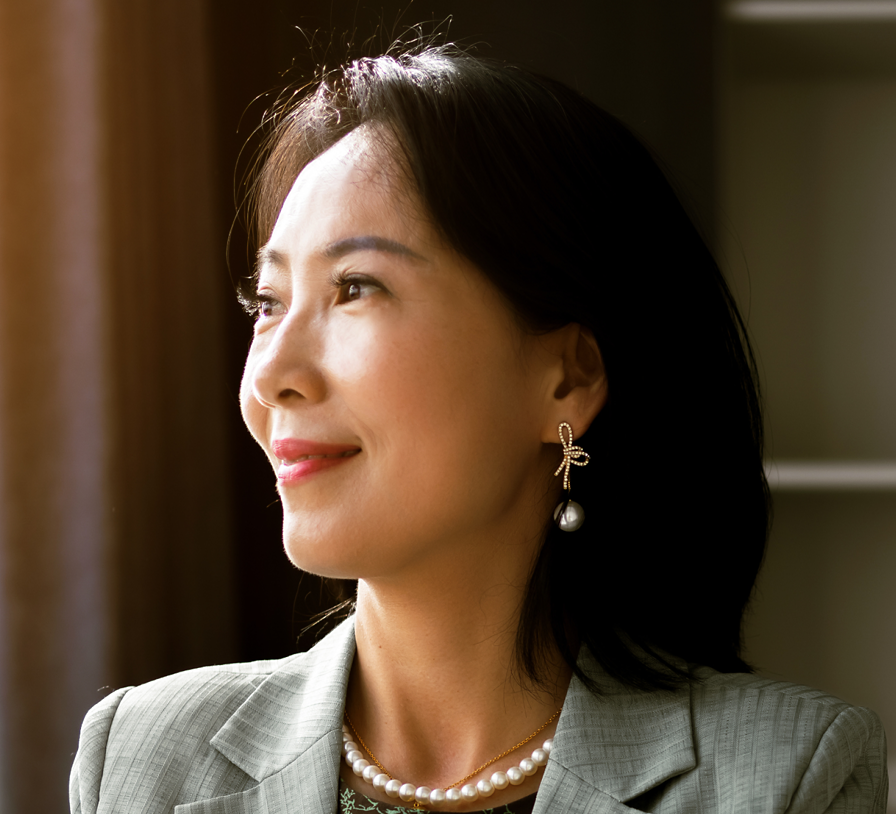 Professional woman smiling